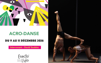 Les inscriptions pour la formation ACRO-DANSE sont ouvertes !