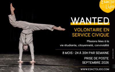 WANTED – Volontaire en service civique à la rentrée 2026